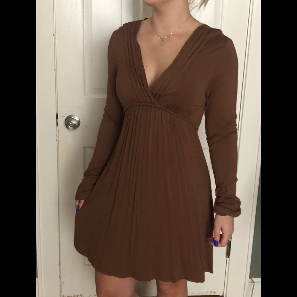 Flowy brown dress❤️